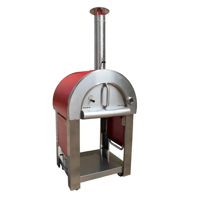 Stainless Steel wood fired pizza oven