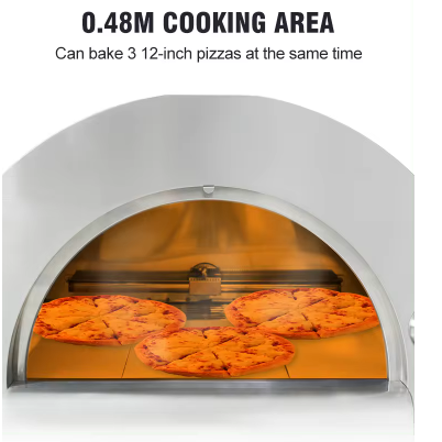 Stainless steel wood Pizza oven