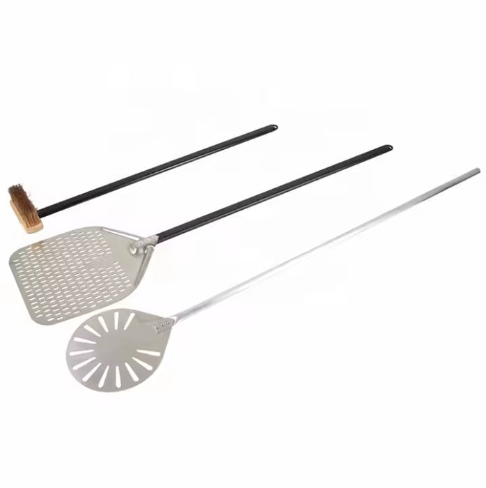 Stainless Steel Professional Pizza Shovel Set (for 7, 8, and 9 Inch Pizzas)